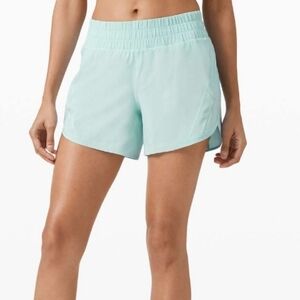 lululemon athletica Women's Athletic Shorts - Light Green/blue